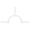 Ekena Millwork Ericson Architectural Grade PVC Gable Bracket, 96"W x 52"H x 2"D x 4"F, 13/12 Pitch GBP096X52X0204ERI00 - alternate 5
